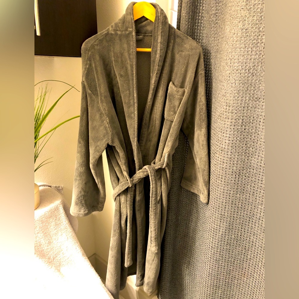 Gray Bath Robe